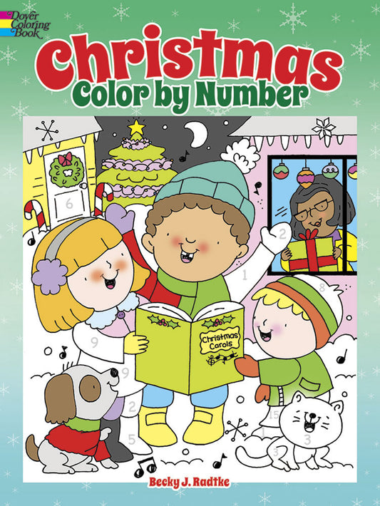 Tomfoolery Toys | Christmas Color by Number