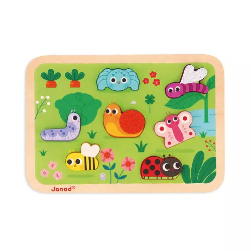 Tomfoolery Toys | Garden Chunky Puzzle