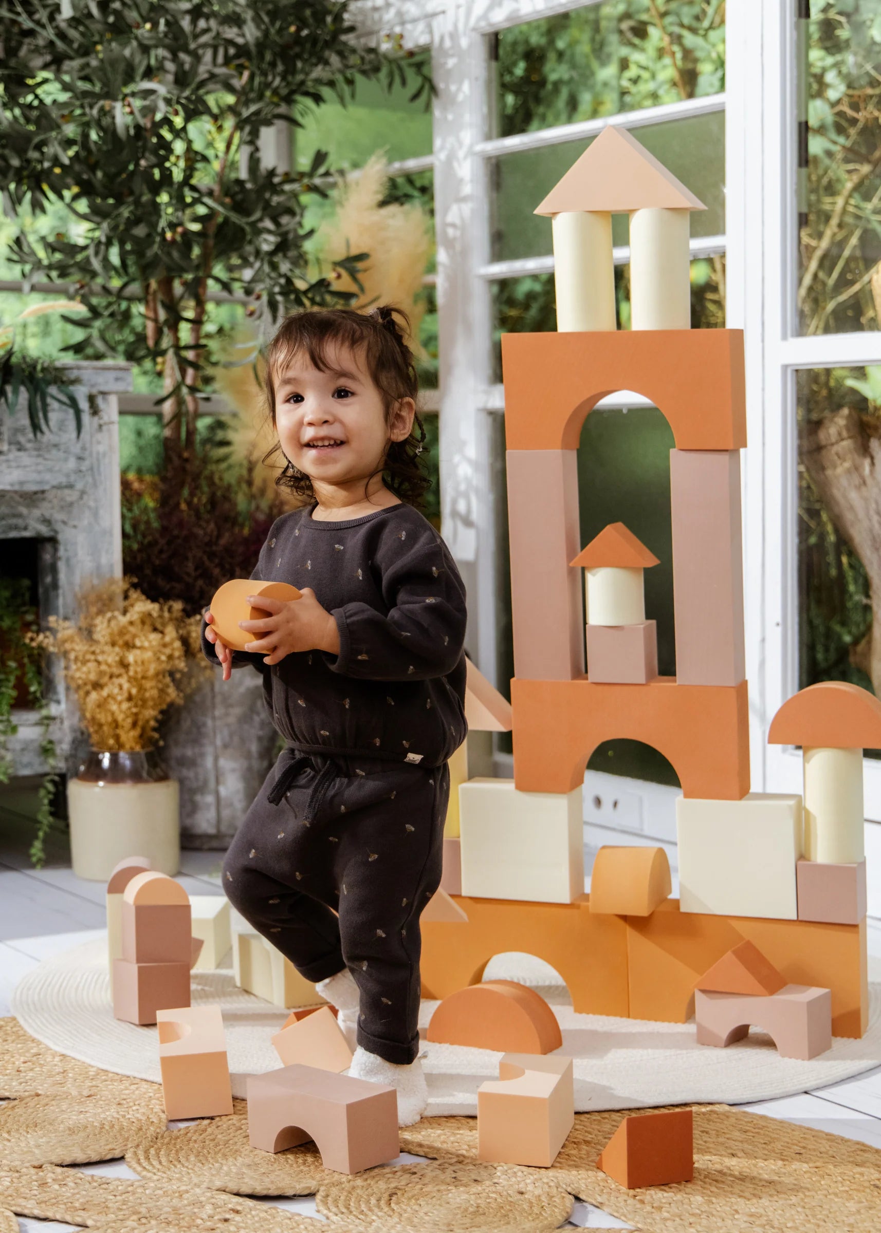 Tomfoolery Toys | EVA Foam Building Blocks Set 48pc