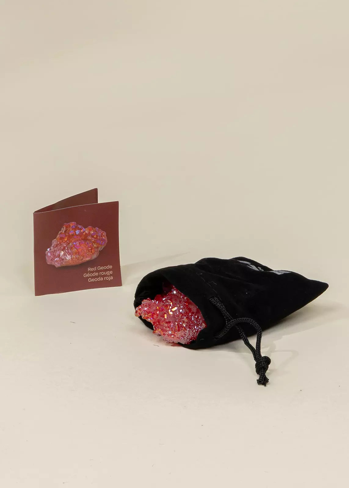 Collectible Mineral: Red Geode Cover