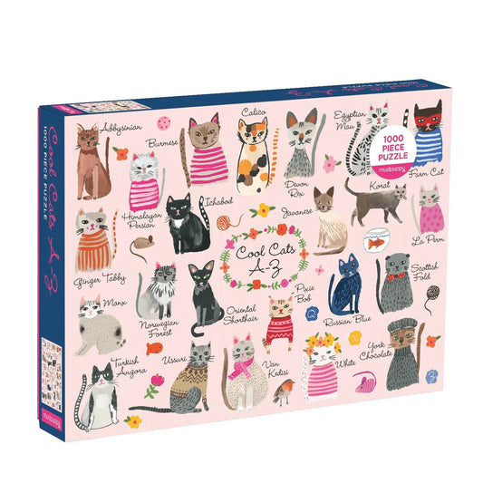 Tomfoolery Toys | Cool Cats A-Z Puzzle