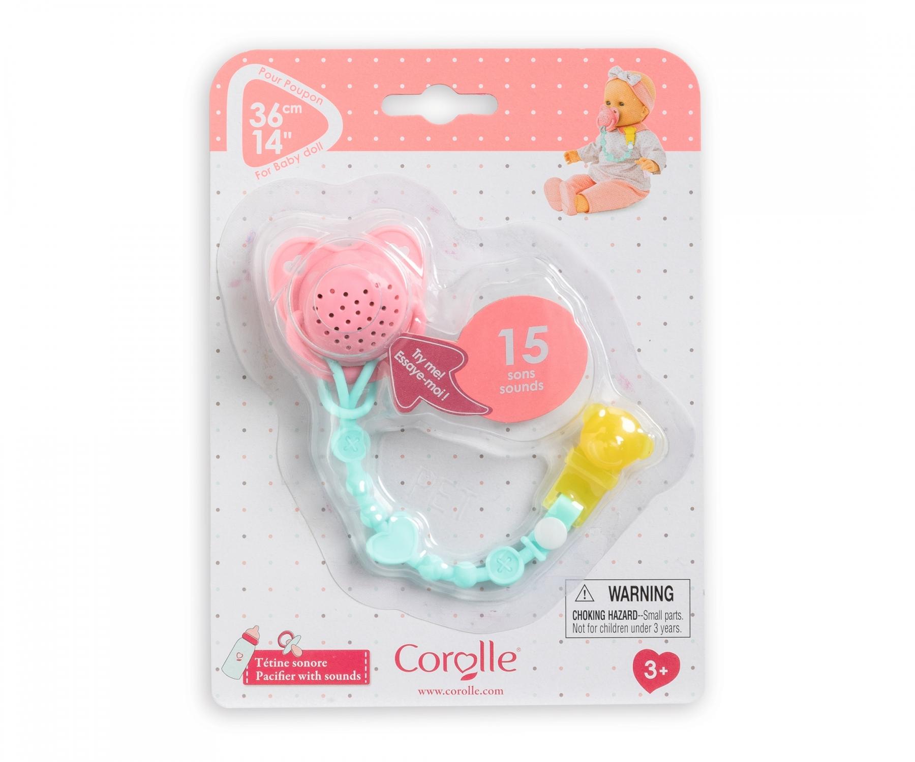 Tomfoolery Toys | Baby Doll Pacifier with Sounds