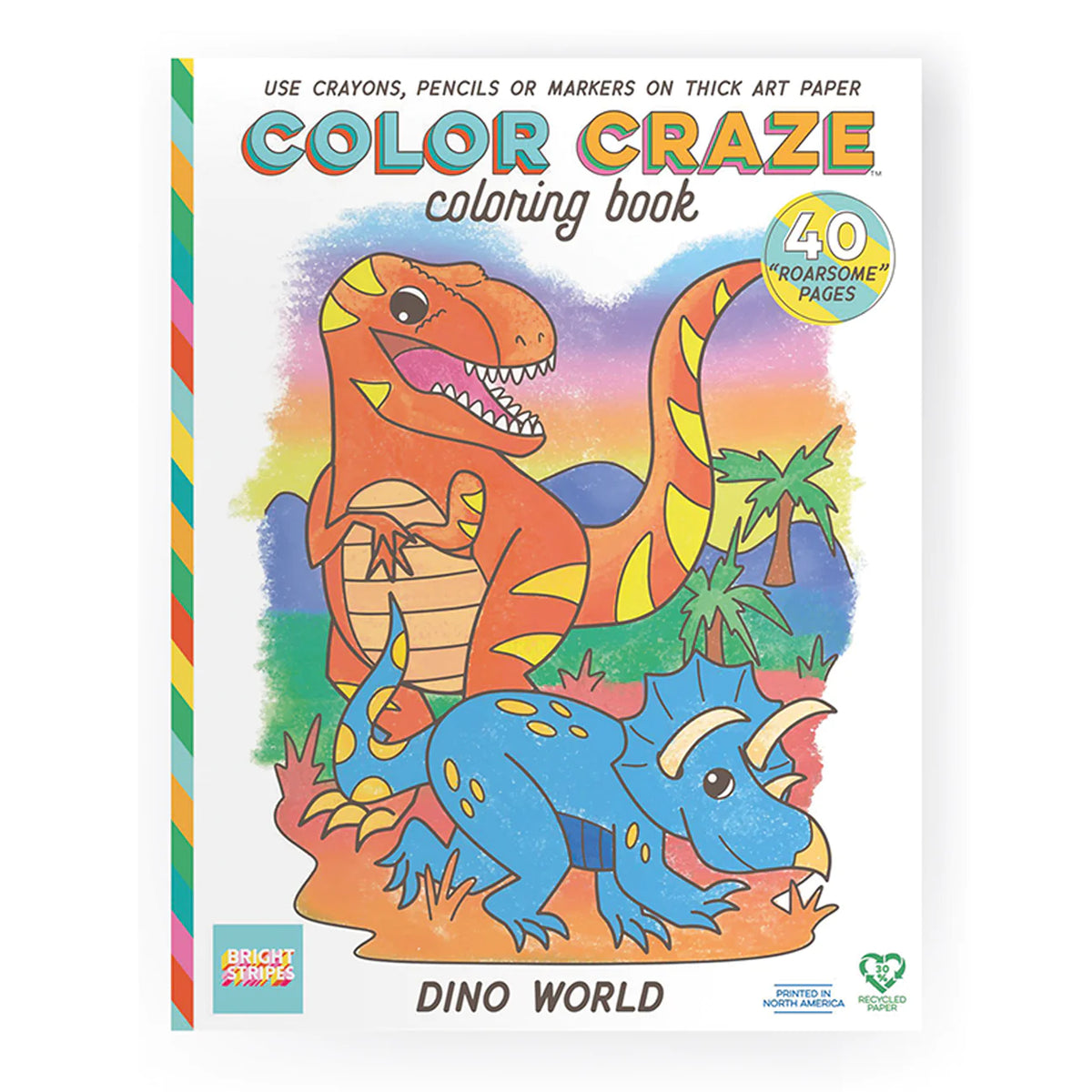 Dinosaur Color Craze Cover