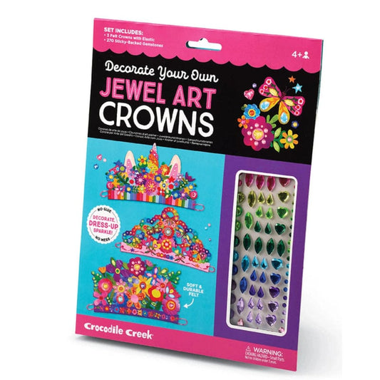 Tomfoolery Toys | Unicorn Flowers Jewel Art Crowns
