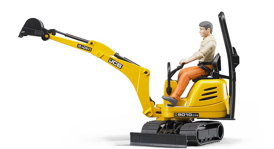 JCB Micro Excavator 8010 CTS w/ Worker Cover