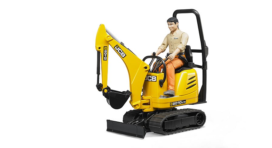 JCB Micro Excavator 8010 CTS w/ Worker Cover