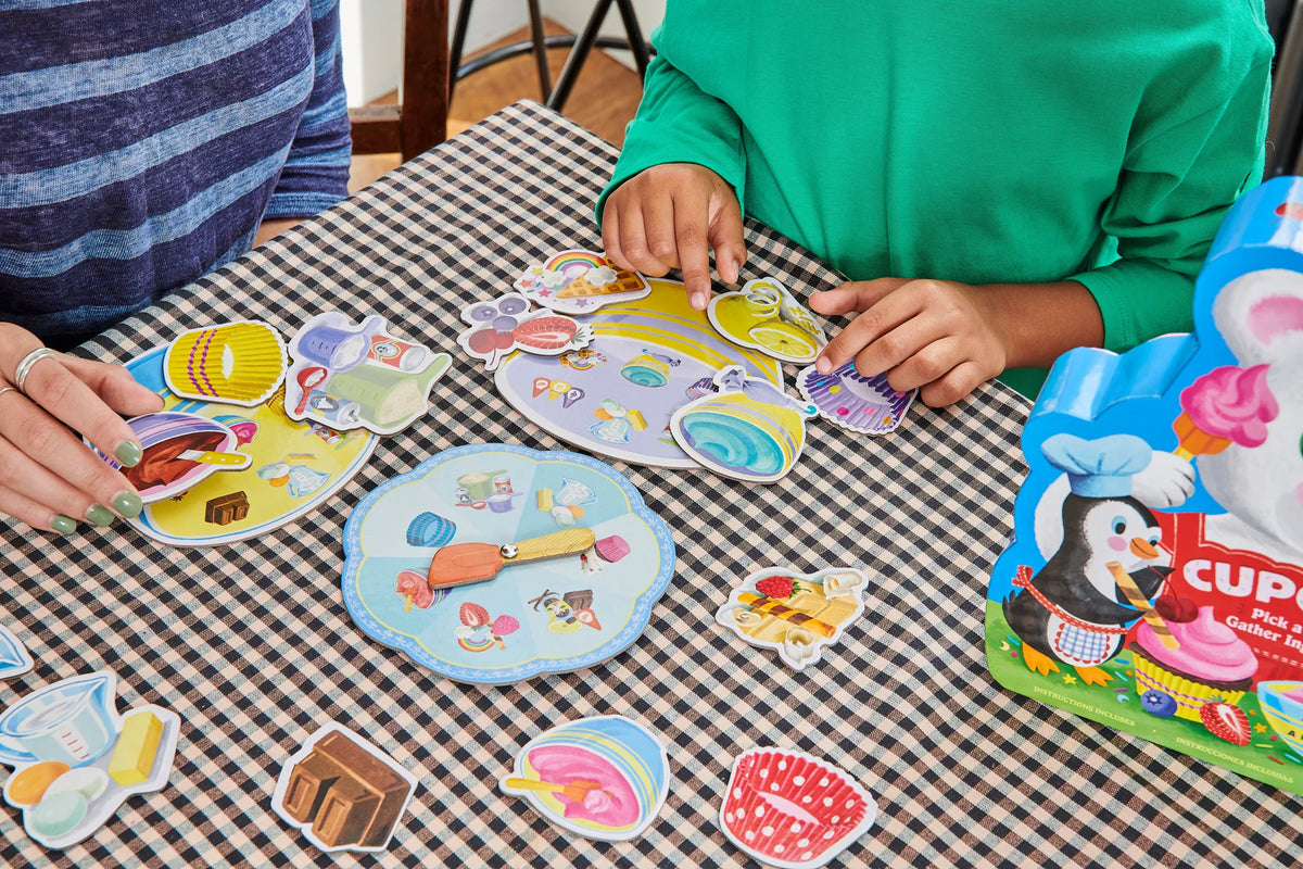 Cupcake Shaped Spinner Game Cover