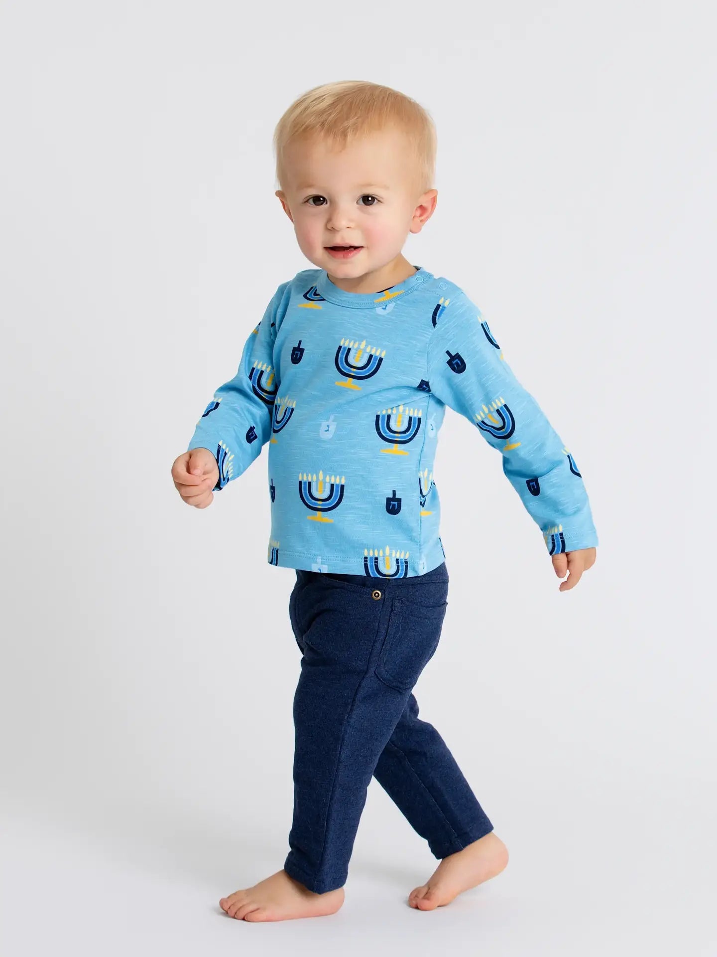 Tomfoolery Toys | Hanukkah Celebration Long Sleeve Tee