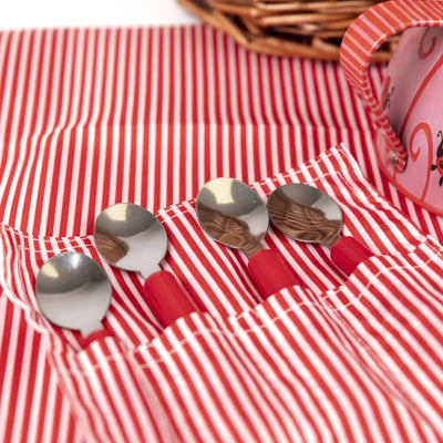 Egmont Toys Ladybug Tin Tea Set In a Basket Preview #4