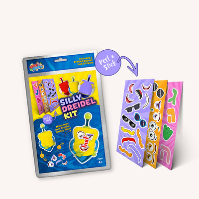 Silly Dreidel Sticker Making Kit Preview #3