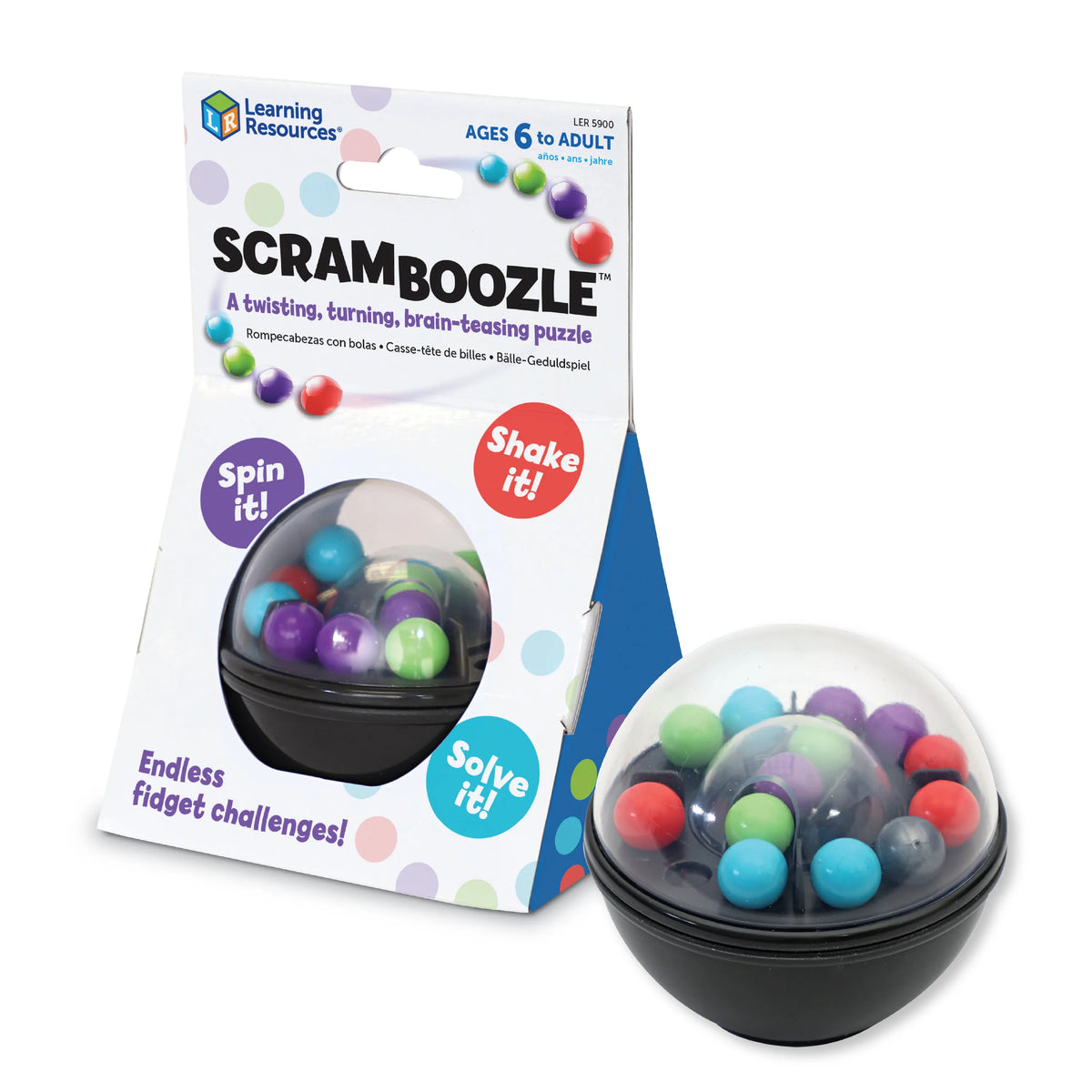 Scramboozle Puzzle Ball Cover