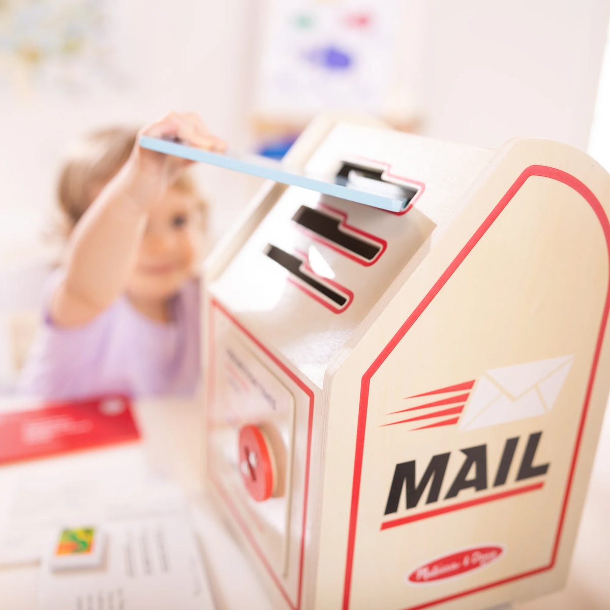 Stamp & Sort Mailbox Play Set Cover