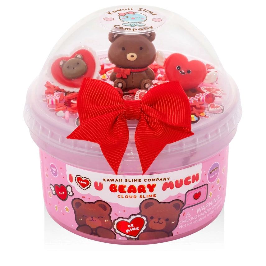 I Love You Beary Much Cloud Slime Cover