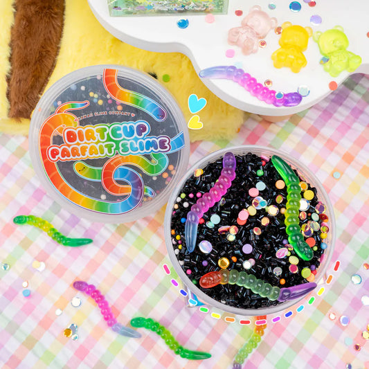 Tomfoolery Toys | Dirt Cup Parfait Crunchy Slime