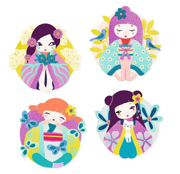 Onnanoko Glitter Boards Cover