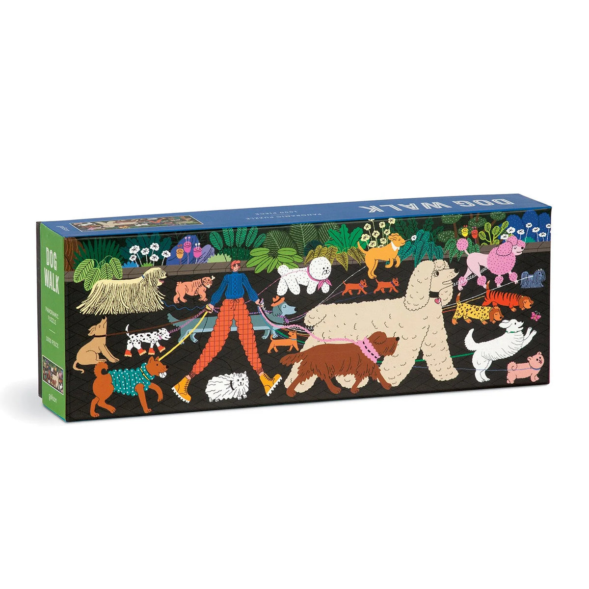 Dog Walk Panoramic Puzzle Cover