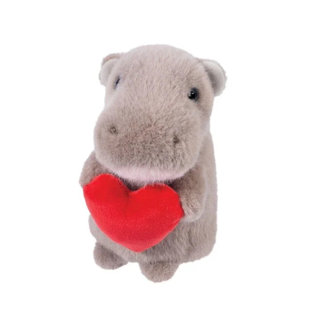 Valentines Hippo w/ Heart Cover