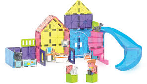 Tomfoolery Toys | Magna-Tiles Pet Playhouse 50-Piece Set