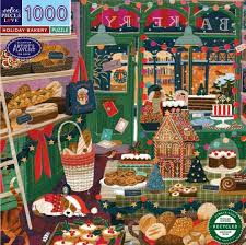 Tomfoolery Toys | Holiday Bakery 1000pc Puzzle