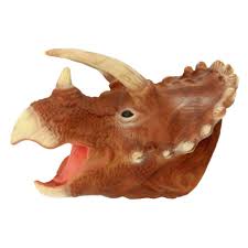 Tomfoolery Toys | Triceratops Hand Puppet