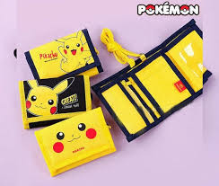 Tomfoolery Toys | Pikachu Velcro Wallet