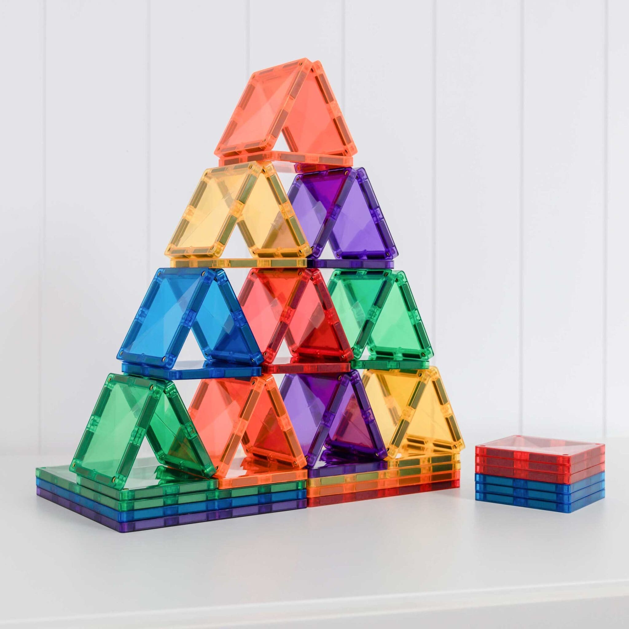 Tomfoolery Toys | Rainbow Square Pack, 42pc