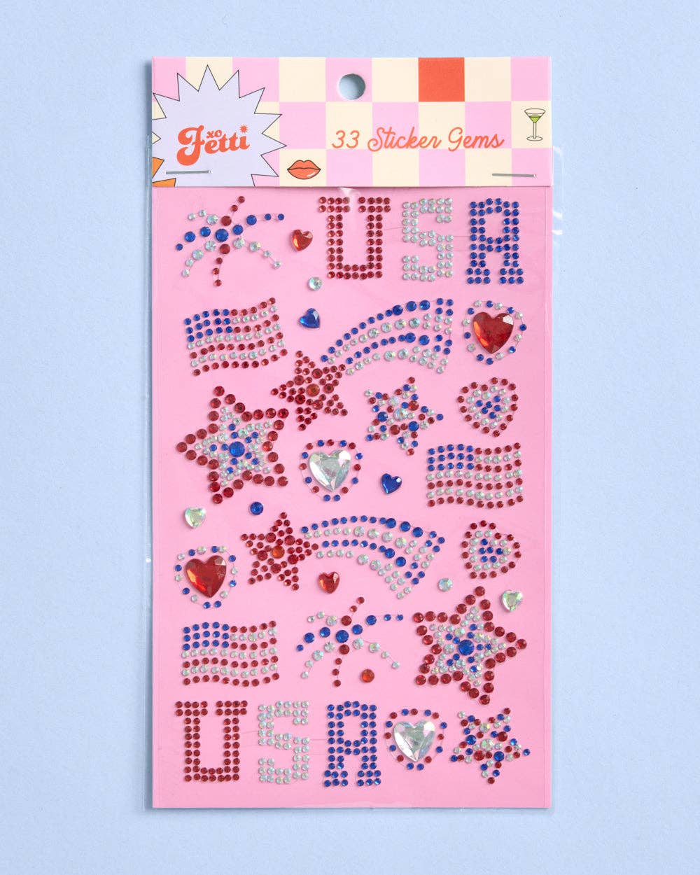 Party in the USA Face Gems Cover