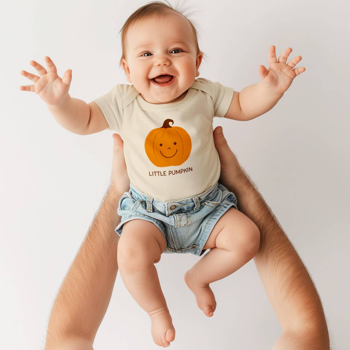 Cute Little Pumpkin Baby Bodysuit Cover