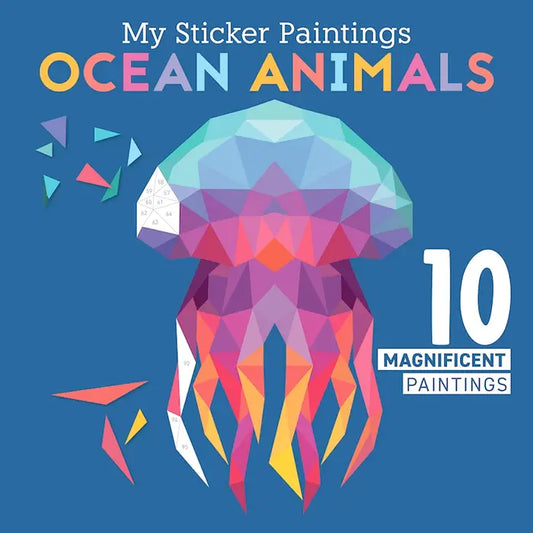 Tomfoolery Toys | My Sticker Paintings: Ocean Animals