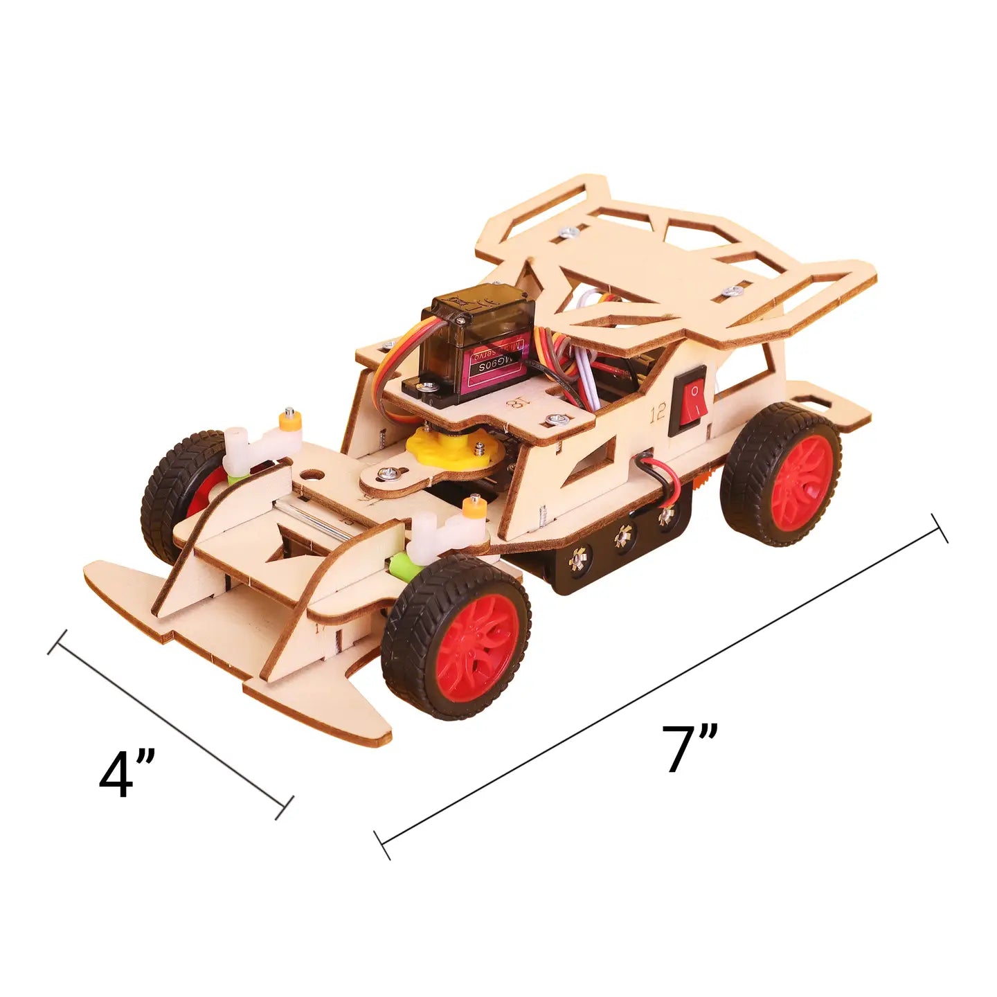Tomfoolery Toys | Steering Remote Controlled Car Kit