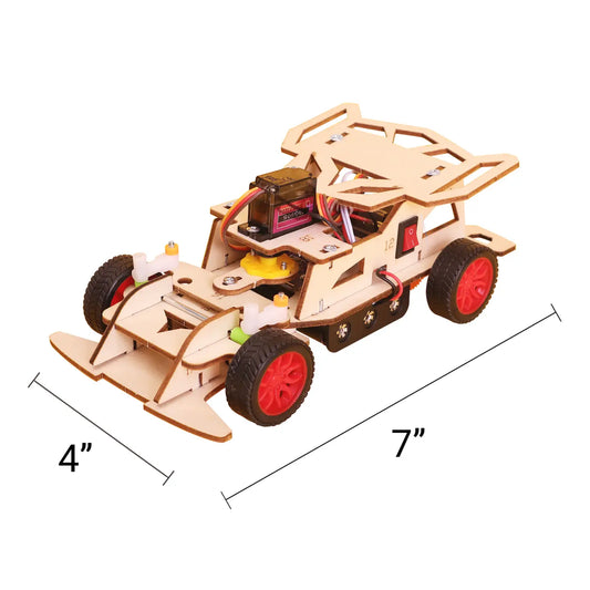 Tomfoolery Toys | Steering Remote Controlled Car Kit