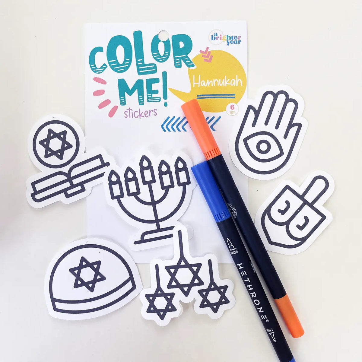 CYO Hanukkah Stickers Cover