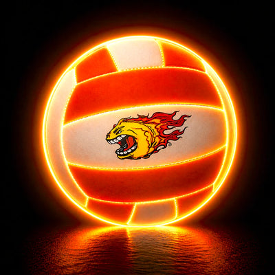Real Feel Volley Ball, White & Orange Preview #1