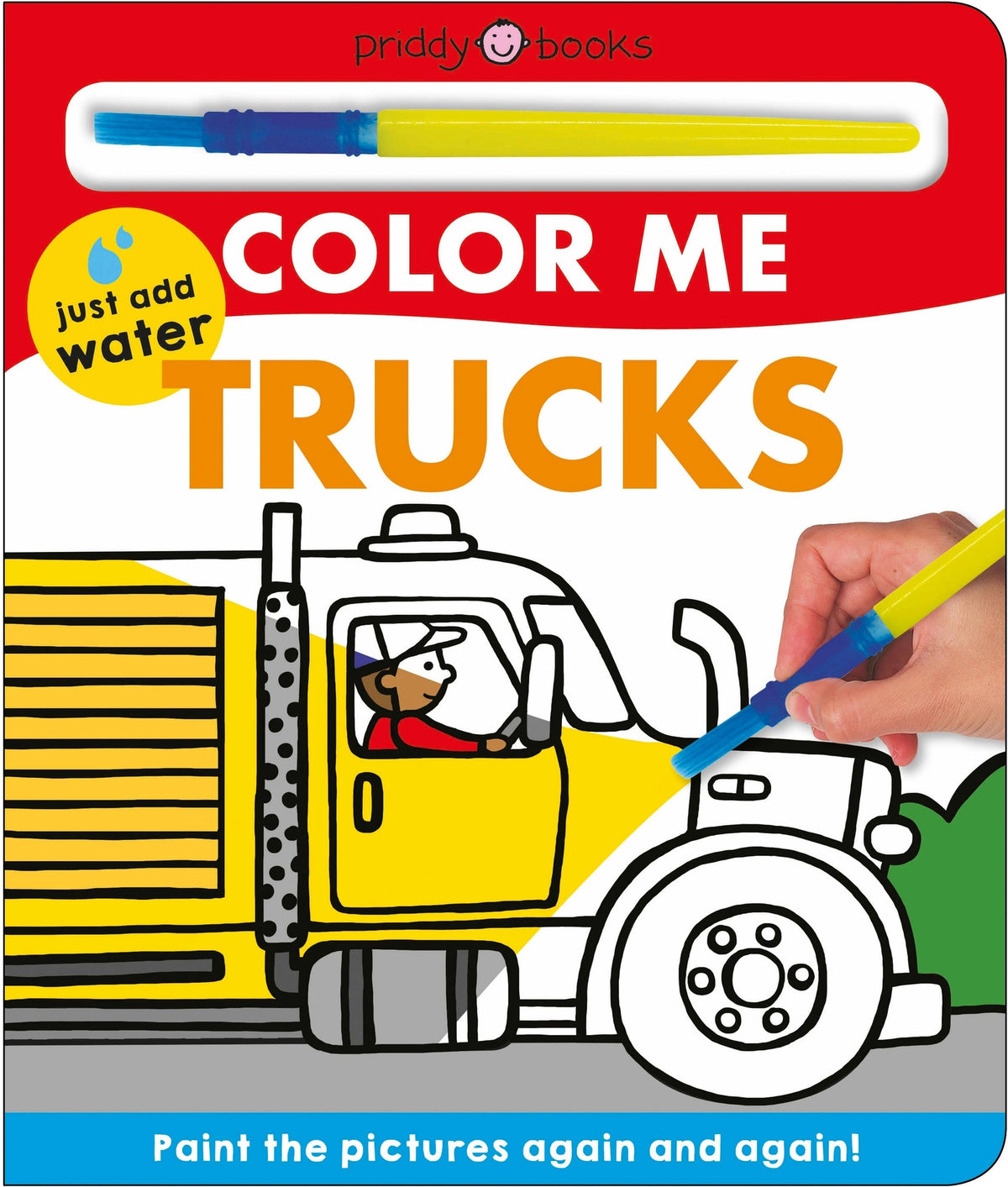 Color Me: Trucks: Paint the Pictures Again and Again! Cover