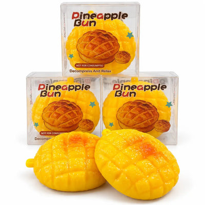 Crunchy Pineapple Bun Squishy Preview #4
