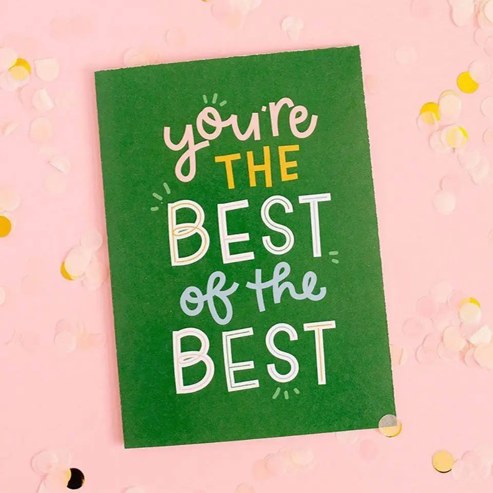 You're the Best of the Best Card Cover