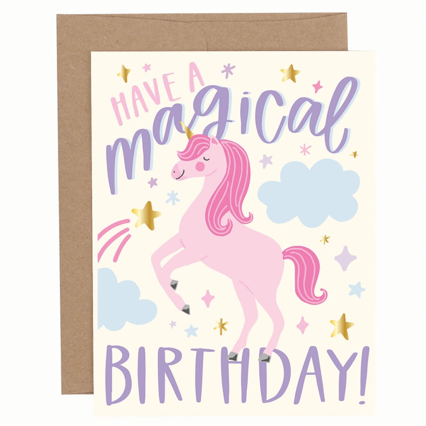 Have A Magical Birthday Card Cover