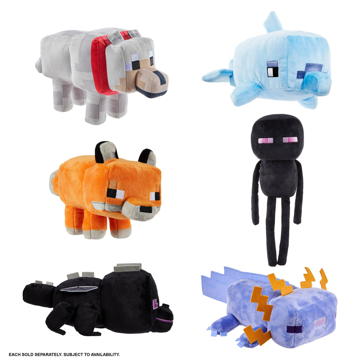 Minecraft Basic Plush Assrt. Cover
