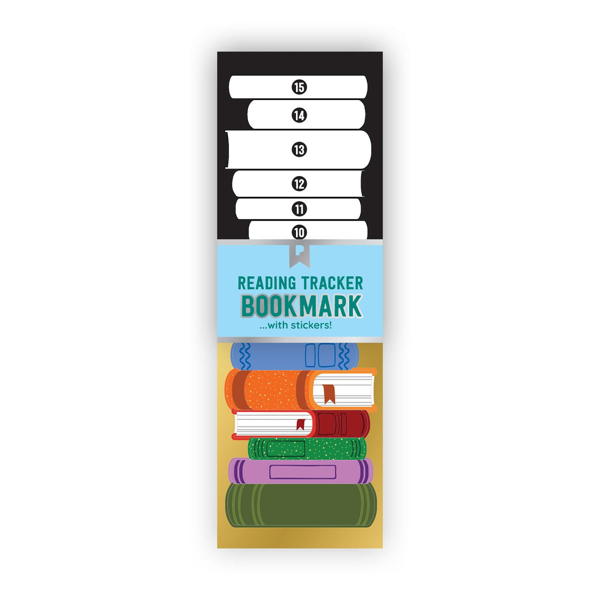 Book Tower Reading Tracker Bookmark Cover