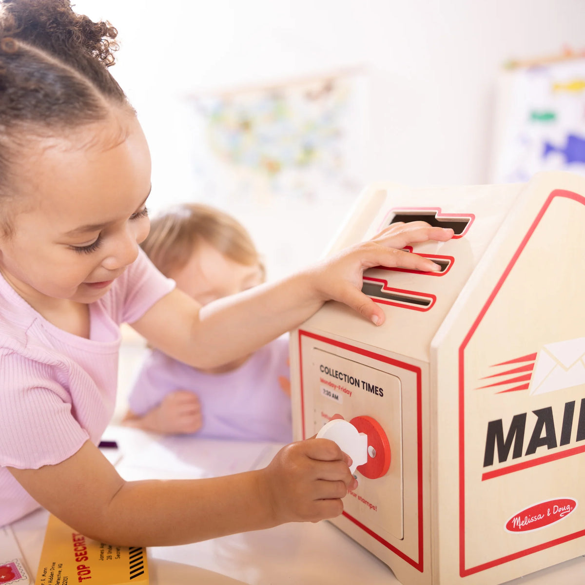 Stamp & Sort Mailbox Play Set Cover