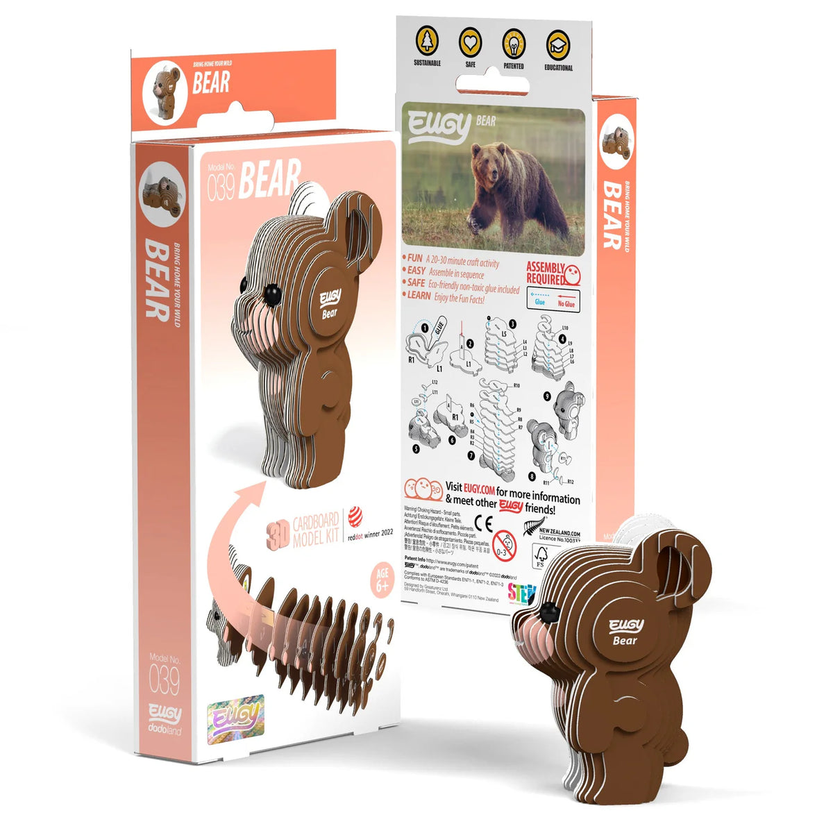 Bear 3D Puzzle Cover