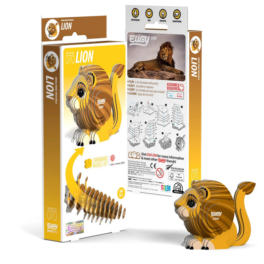 Tomfoolery Toys | Lion 3D Puzzle