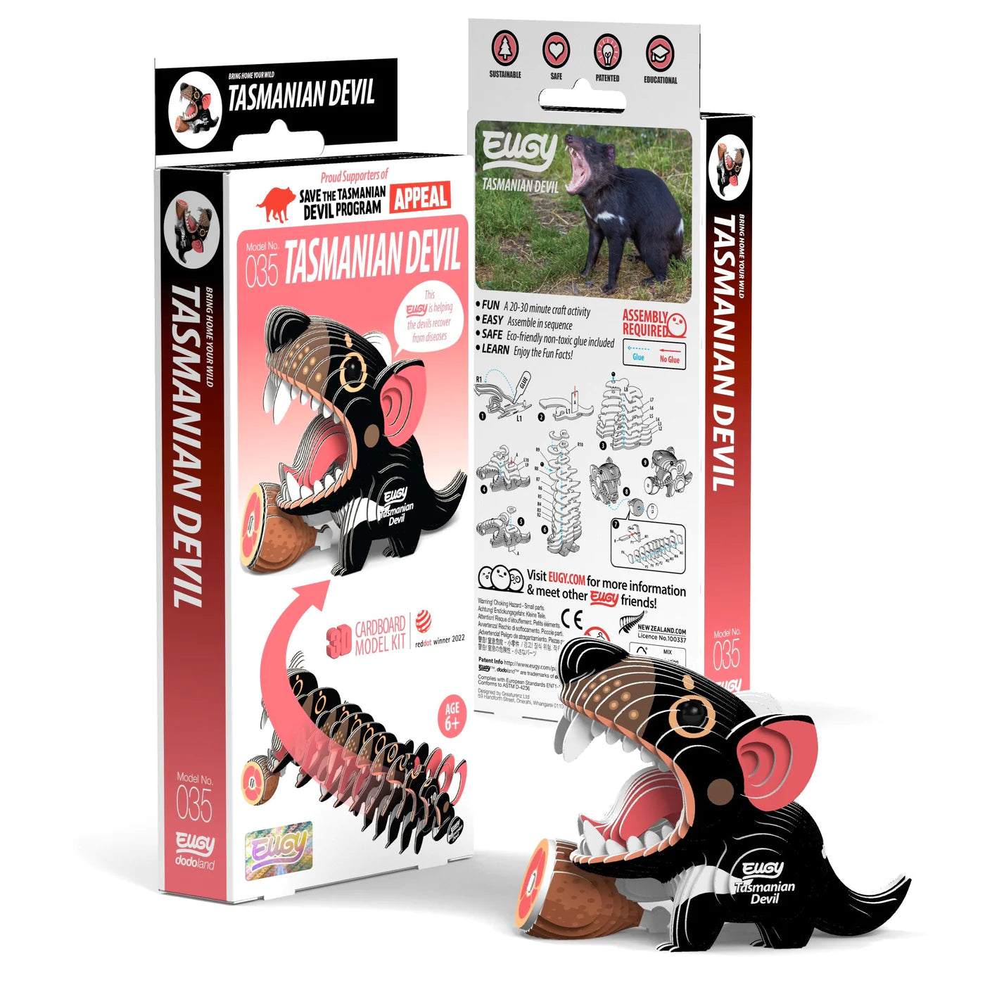 Tomfoolery Toys | Tasmanian Devil 3D Puzzle