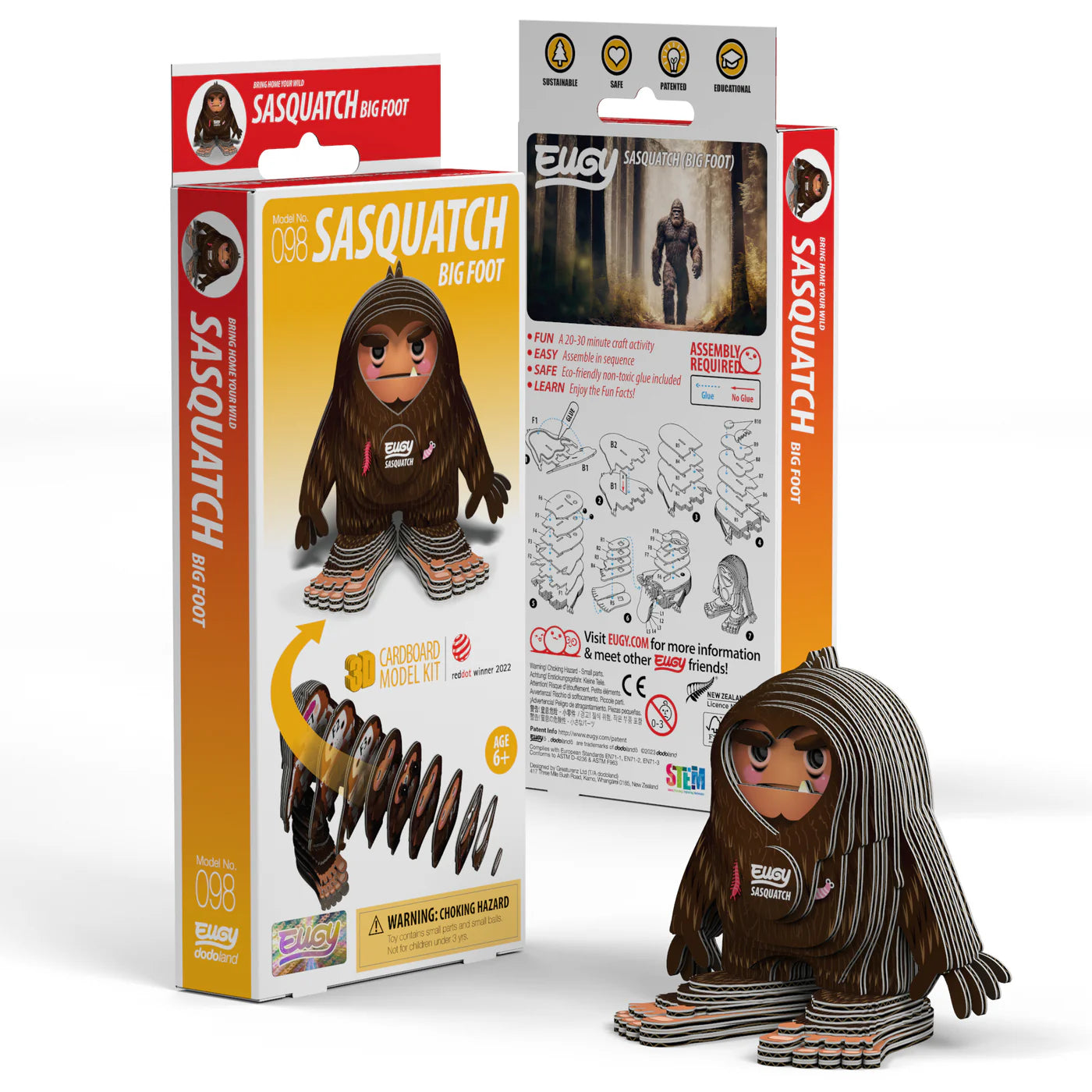 Tomfoolery Toys | Sasquatch 3D Puzzle