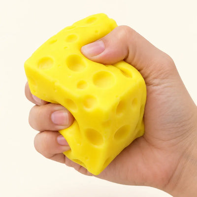 Crunchy Cheese Block Squishy Preview #3