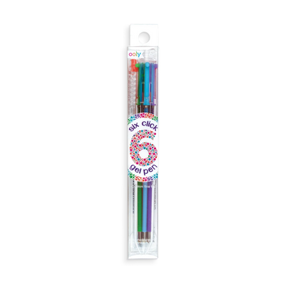 6 Click Gel Pens Preview #1