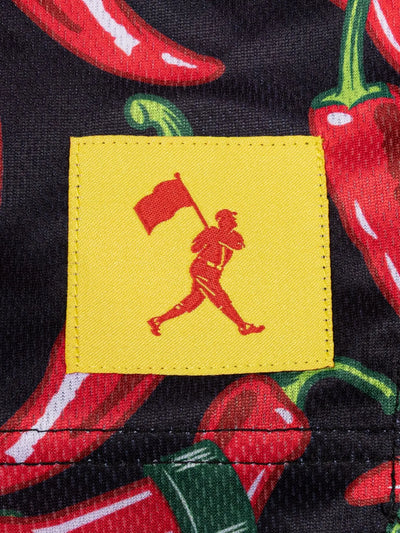 High Heat Hot Sauce Diamond Air Mesh Shorts Preview #2