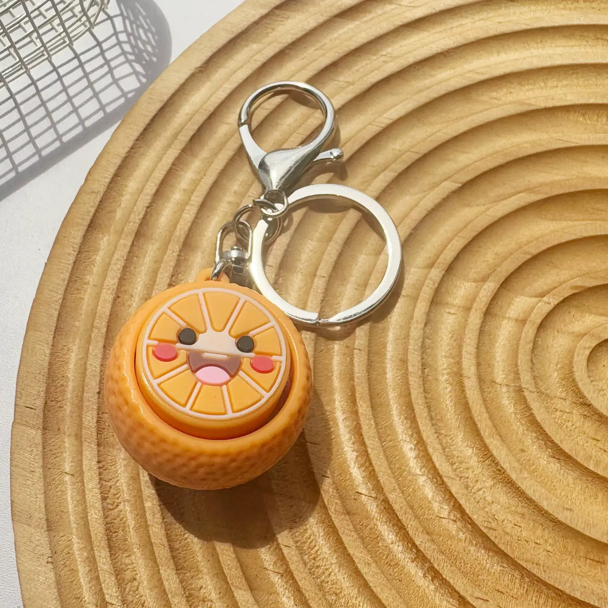 Fruit Fidget Button Keychain Cover