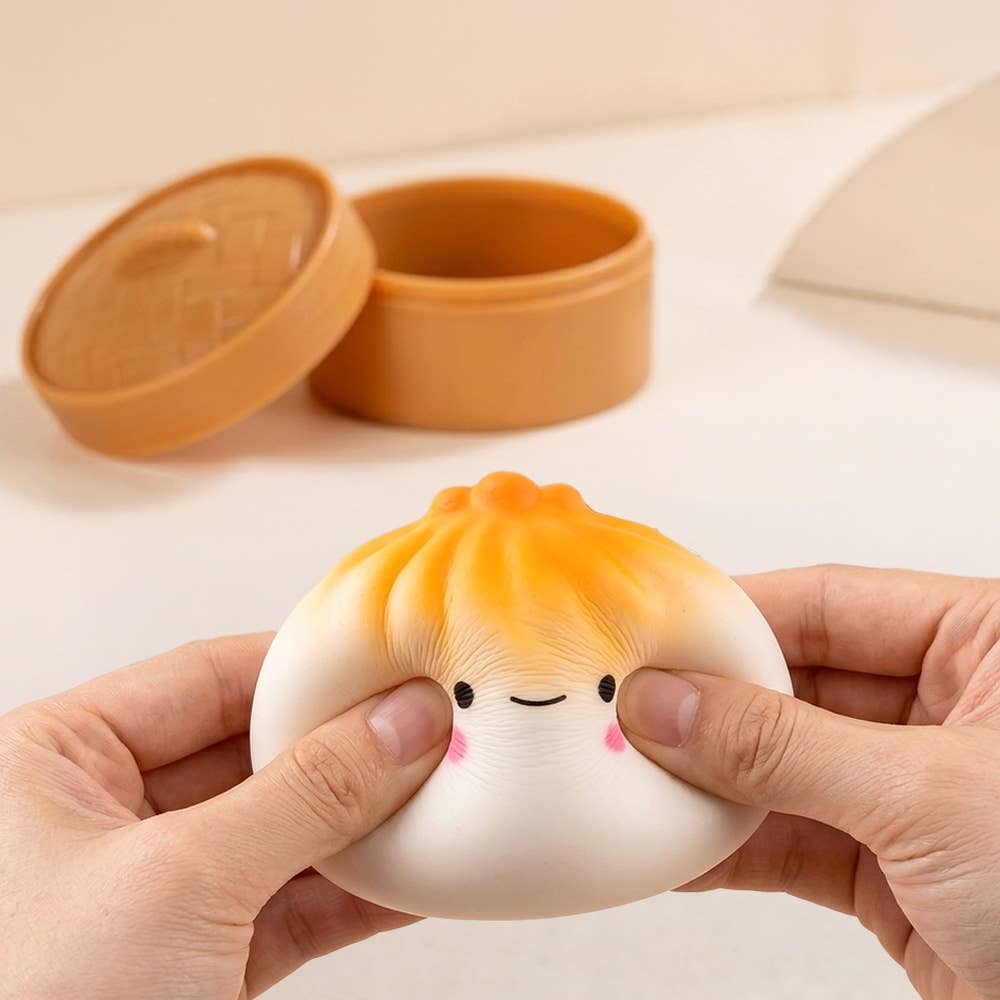 Cute Steamed Bao Bun Squishy Cover