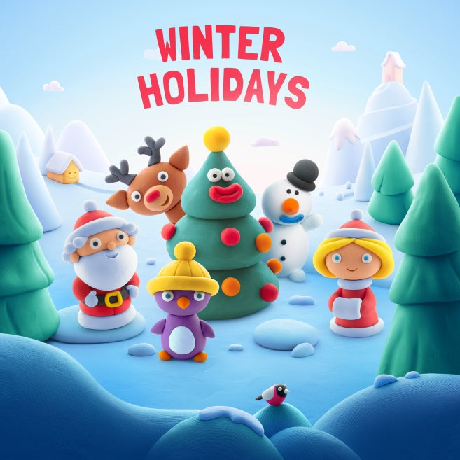 Hey Clay Winter Holidays Set Preview #2